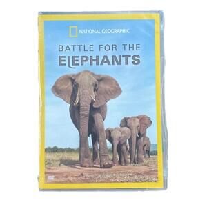 Battle for the Elephants National Geographic DVD 2012 NEW SEALED